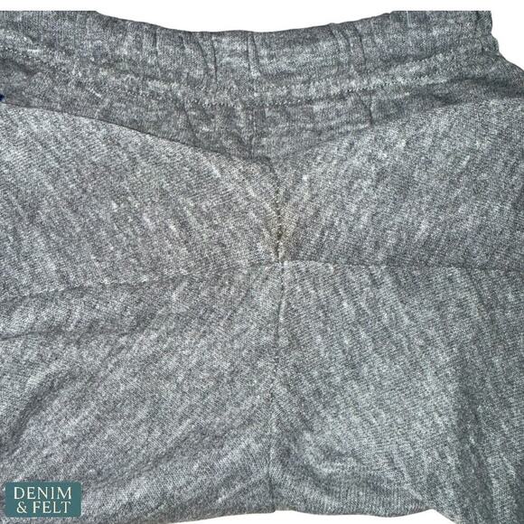 Aviator Nation Gray 5 Stripe Sweatpants Joggers XS Made in USA Cotton Blend - Picture 8 of 10